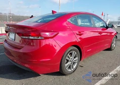 2018 Hyundai Elantra Sel from USA, damaged, VIN 5NPD84LF3JH253030